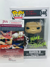 Load image into Gallery viewer, Harold (846) Scary Stories Funko Pop signed by Mark Steger
