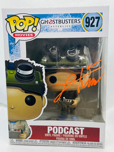 Podcast 927 Ghostbusters Afterlife Funko Pop signed by Logan Kim