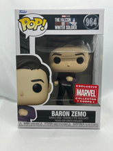 Load image into Gallery viewer, Baron Zemo 964 Falcon &amp; Winter Soldier Marvel Collectors Corp exclusive Funko Pop
