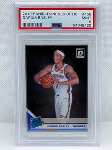 2019 Panini Donruss Optic #156 Darius Bazley PSA 9