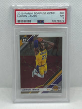 Load image into Gallery viewer, 2019-20 Panini Donruss Optic Lebron James PSA 7 #60 Lakers
