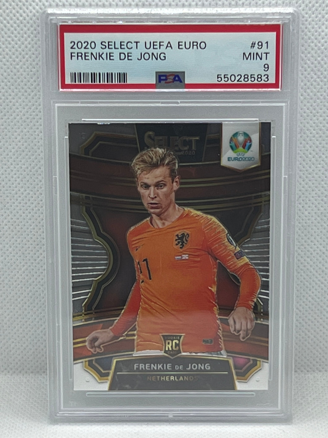 2020 Select UEFA EURO Frenkie De Jong Psa 9