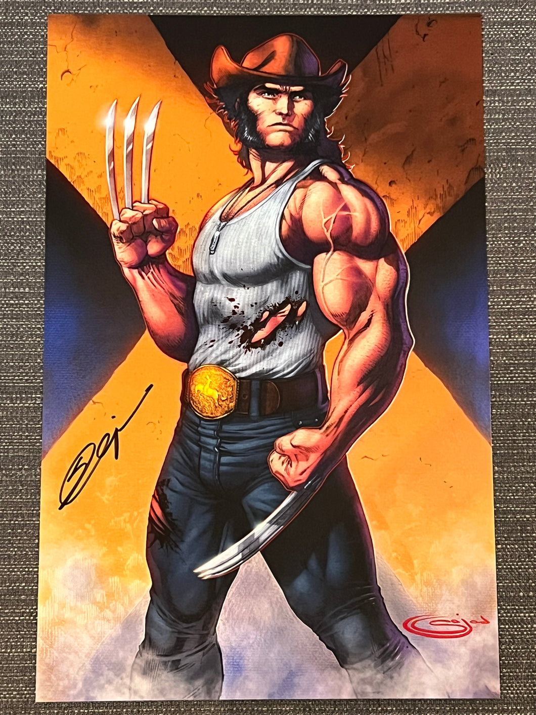 Wolverine / Logan 11x17 Art Print signed by Sajad Shah