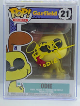 Load image into Gallery viewer, Odie (21) Garfield Funko pop signed by Greg Berger
