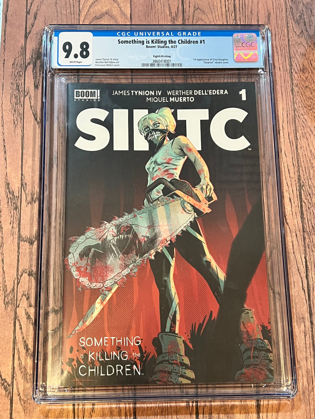 CGC 9.8 - SOMETHING IS KILLING THE CHILDREN #1 - 8th Print Variant