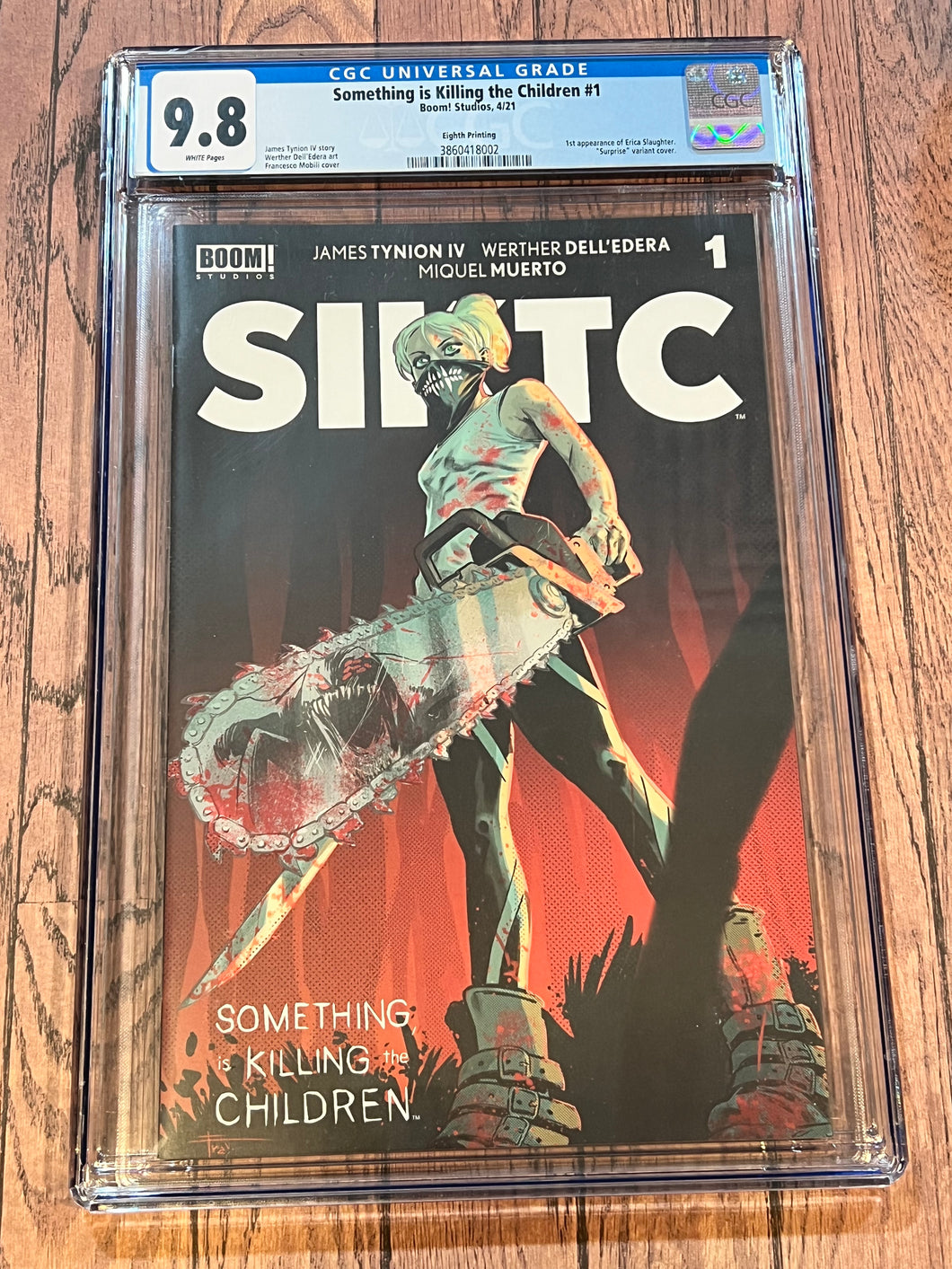 CGC 9.8 - SOMETHING IS KILLING THE CHILDREN #1 - 8th Print Variant