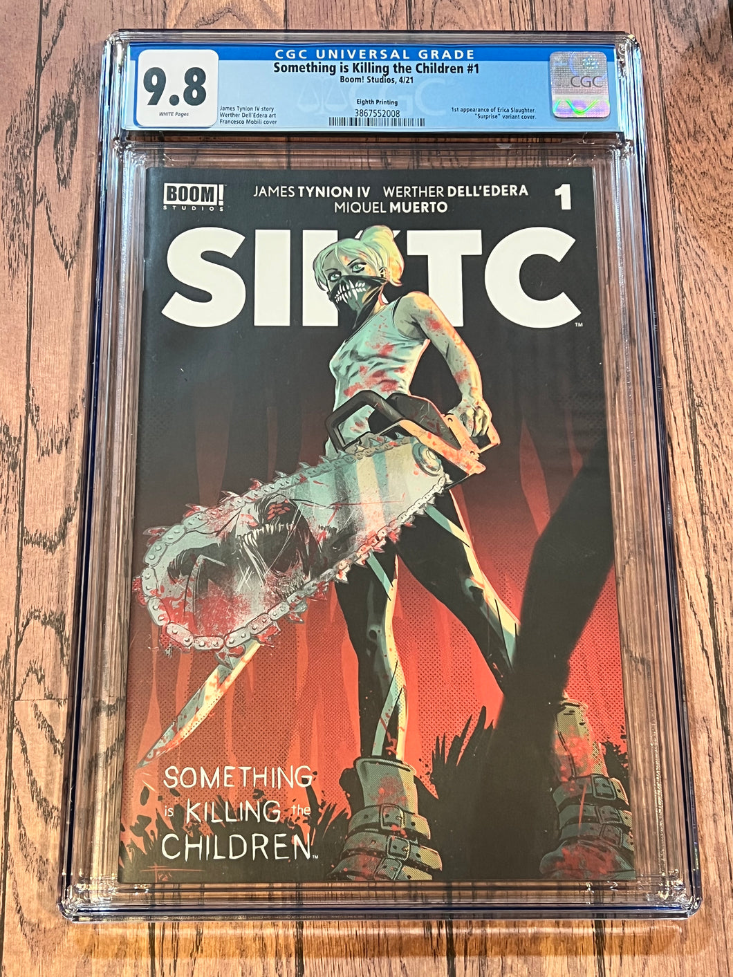 CGC 9.8 - SOMETHING IS KILLING THE CHILDREN #1 - 8th Print Variant