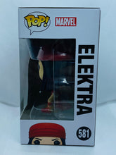 Load image into Gallery viewer, Elektra 581 Marvel 80 Years FYE Exclusive Funko Pop (2)
