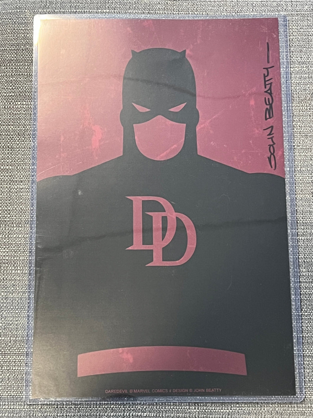 Daredevil 11x17 Art Print signed by John Beatty