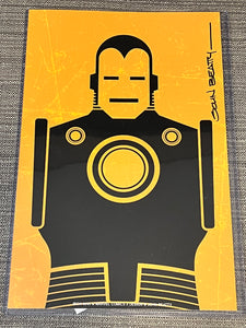 Iron-Man 11x17 Art Print signed by John Beatty