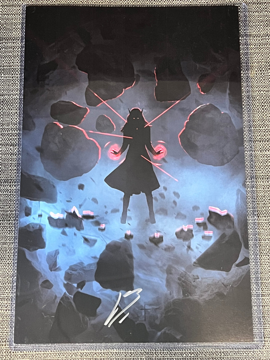 Scarlet Witch 11x17 Art Print signed by Bosslogic
