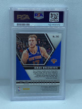 Load image into Gallery viewer, 2019 Panini Mosaic Ignas Brazdeikis 242 PSA 9 Rookie Card
