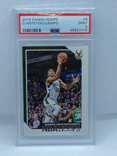 Load image into Gallery viewer, 2018 PANINI HOOPS 4 GIANNIS ANTETOKOUNMPO BUCKS PSA 9
