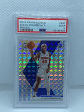 Load image into Gallery viewer, 2019 Panini Mosaic &quot;Mosaic&quot; Sekou Doumbouya ROOKIE RC #243 PSA 9 MINT
