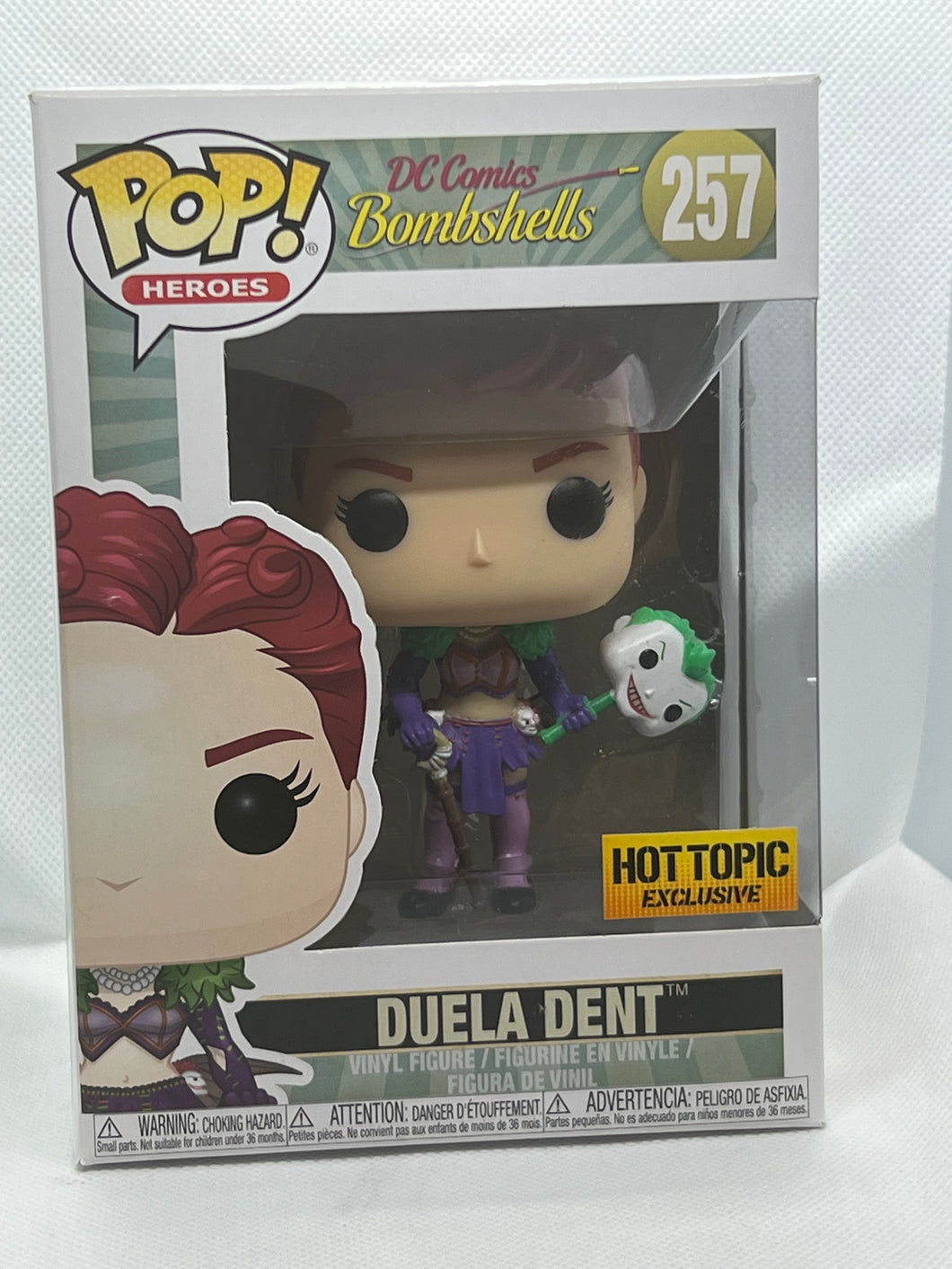 Duela Dent 257 DC Bombshells Hot Topic Exclusive Funko Pop