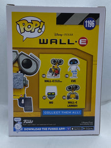 Wall-e 1196 Wall-e 2022 Wondrous Convention Limited Edition Funko Pop