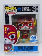 Load image into Gallery viewer, The Flash 420 Die De Los Funko Shop exclusive Funko Pop (minor box damage)
