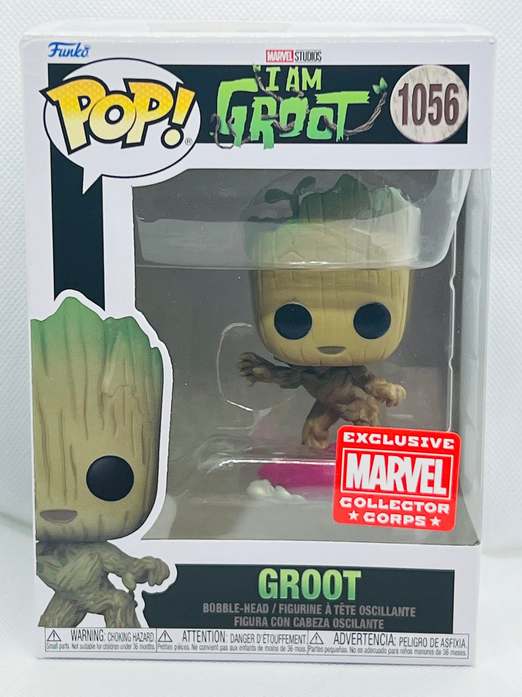 Groot 1056 I am Groot Marvel Collector Corps Exclusive Funko Pop