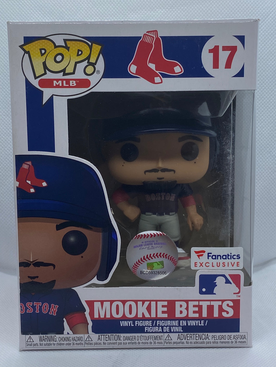 Mookie Betts - Boston Red Sox - Fanatics Exclusive Funko Pop