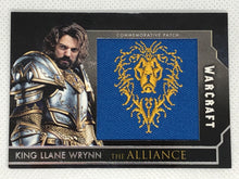 Load image into Gallery viewer, Warcraft - King Llane Wrynn (The Alliance) commemorative patch card
