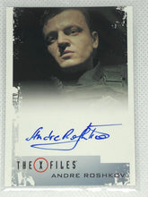 Load image into Gallery viewer, X Files - Andre Roshkov ( Commander Al) signed trading card
