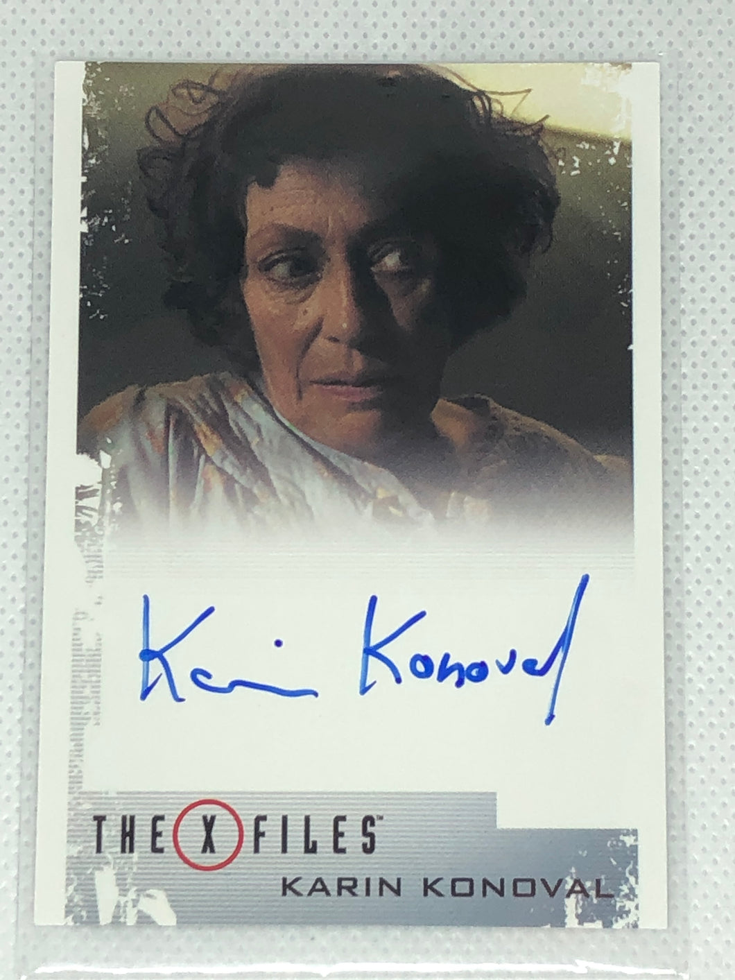 X Files - Karin Konoval ( Little Judy Poundstone) signed trading card