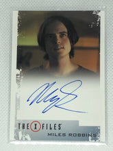 Load image into Gallery viewer, X Files - Miles Robbins (William) signed trading card
