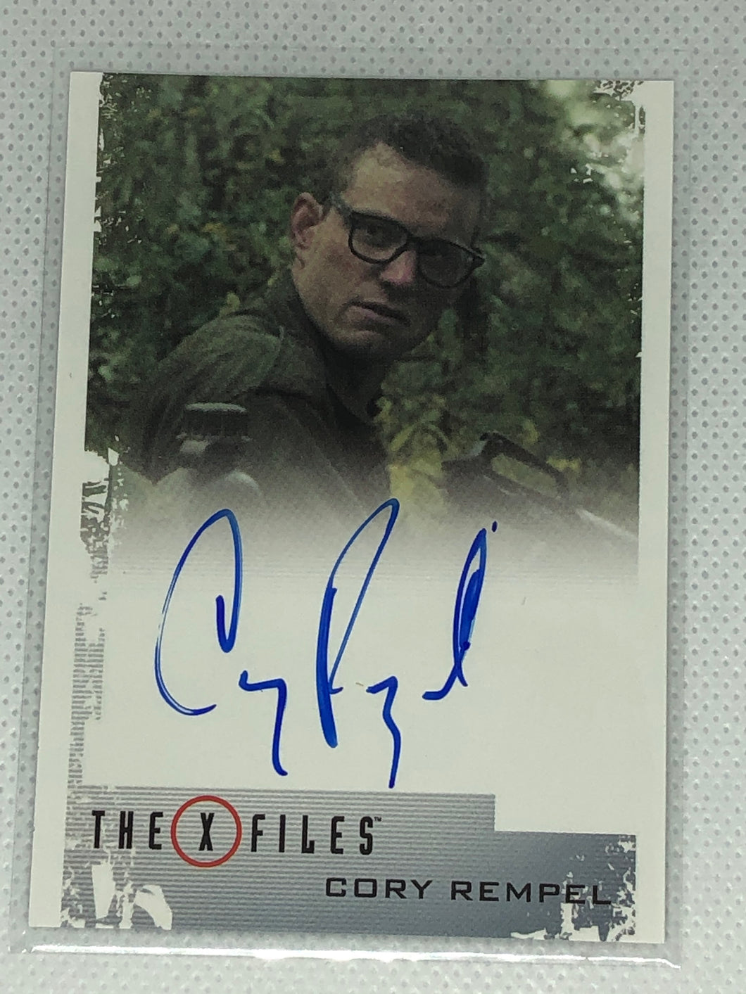 X Files - Cory Rempel (Young Walter Skinner) signed trading card