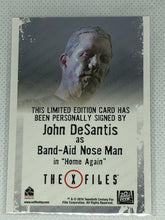 Load image into Gallery viewer, X Files - John DeSantis signed trading card
