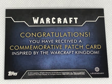 Load image into Gallery viewer, Warcraft - Khadgar (The Mages) Commemorative Patch card
