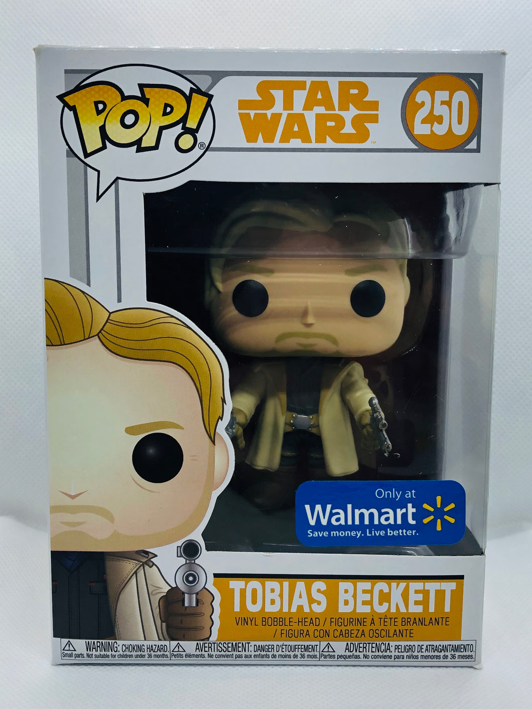 Tobias Beckett 250 Star Wars Funko Pop Walmart exclusive