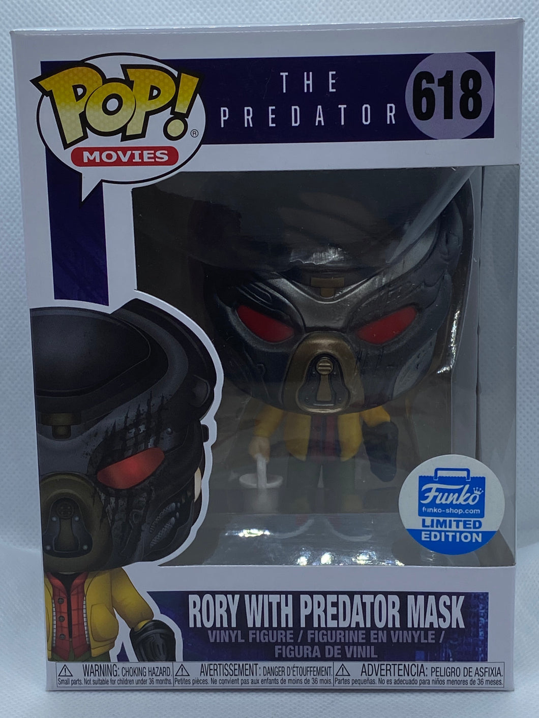 Rory with Predator Mask Funko Shop Exclusive Funko Pop