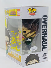 Load image into Gallery viewer, Overhaul 788 My Hero Academia Funko Pop signed by Kellen Goff (with inscription &amp; Character name)
