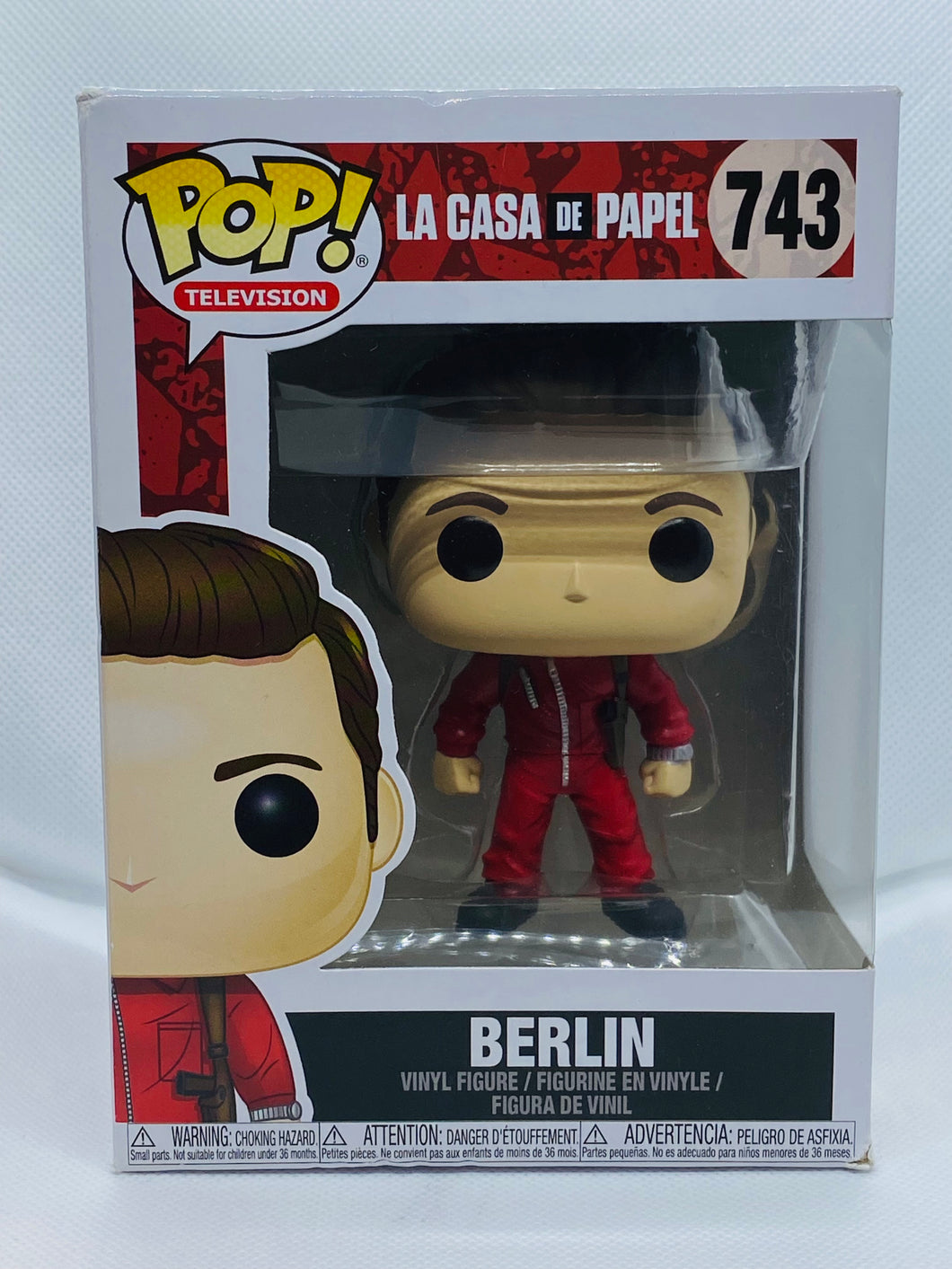 Berlin 743 La Casa De Papel Funko Pop