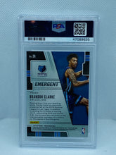 Load image into Gallery viewer, 2019-20 BRANDON CLARKE #28 Graded PSA Rookie RC - Silver Prizm Emergent

