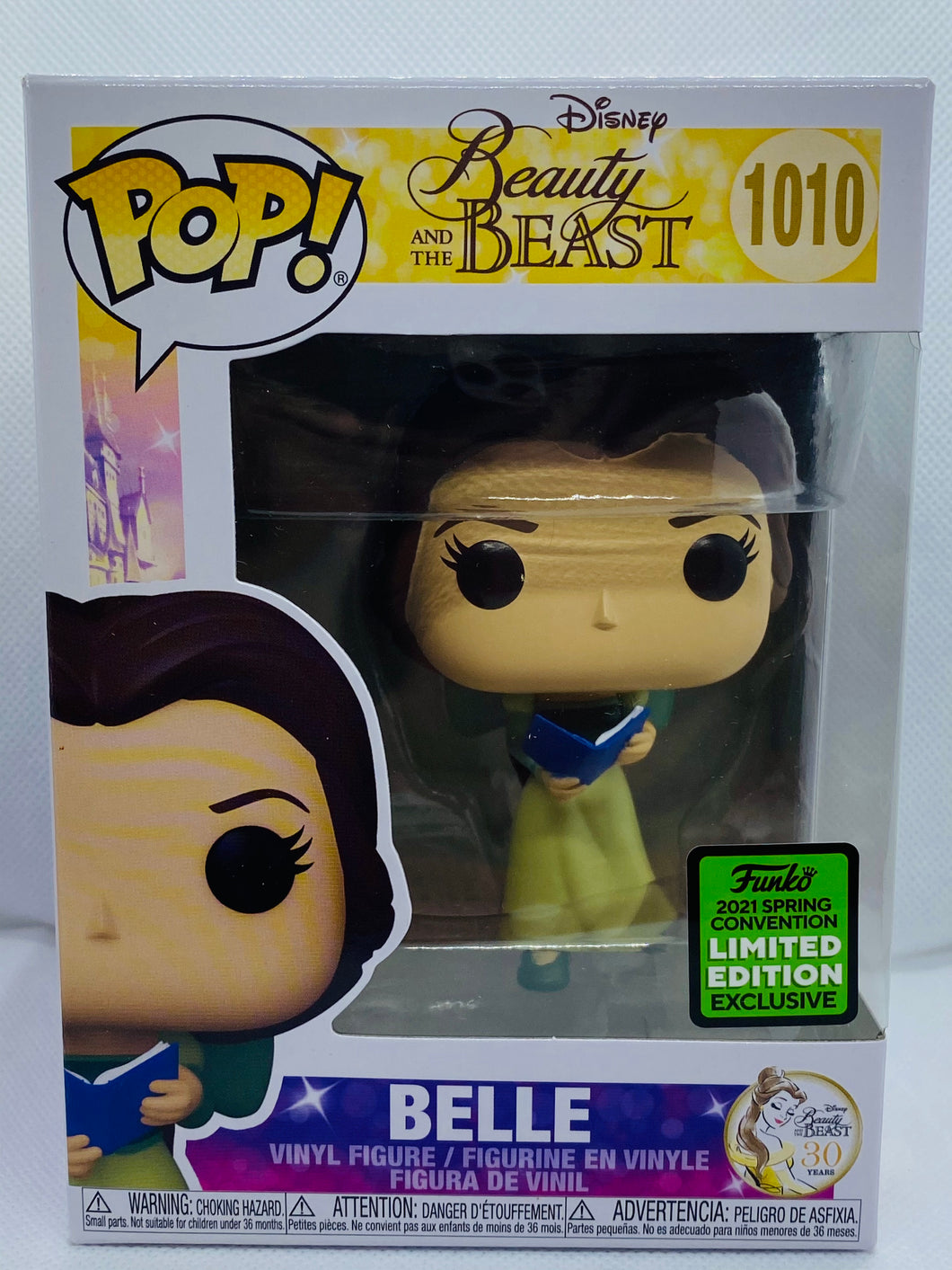 Belle - Beauty & the Beast (1010) 2021 Spring Convention Limited Edition Exclusive Funko Pop