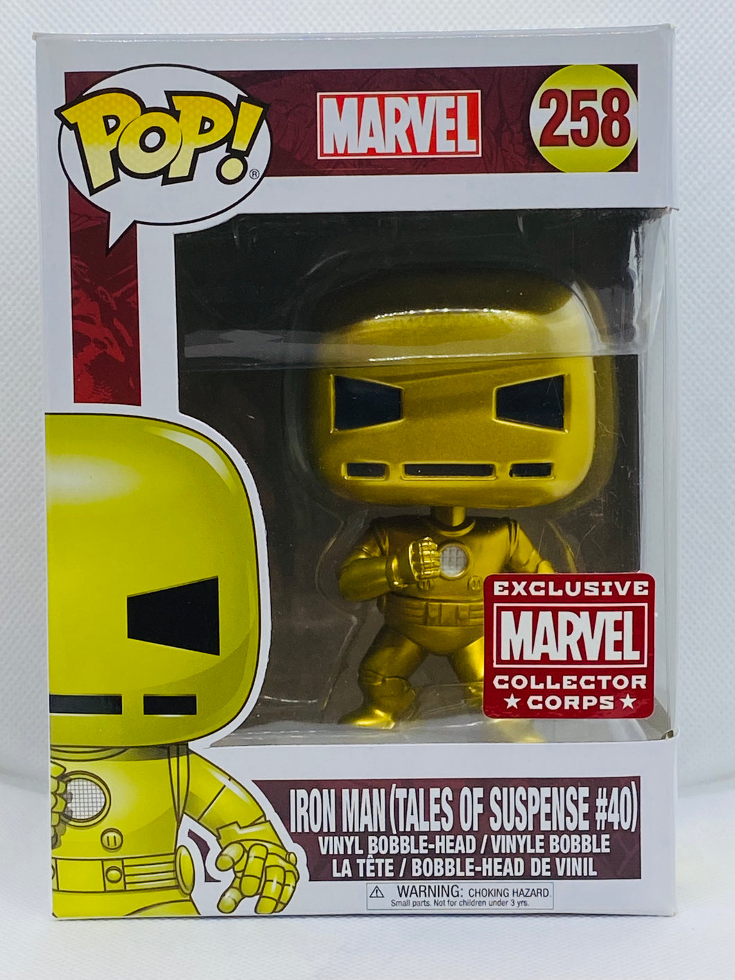 Iron Man (Tales of Suspense) 258 Marvel Collectors Corp Exclusive Funko Pop