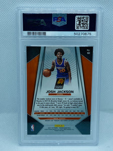 2017-18 JOSH JACKSON Panini Prizm #61 PSA 9 Mint