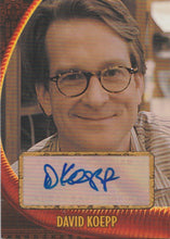 Load image into Gallery viewer, Indiana Jones Kingdom of the Crystal Skull - David Koepp (Screenwriter) autograph trading card
