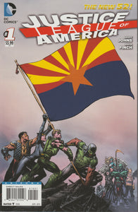 Justice League of America #1 (Arizona Flag variant)