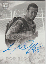 Load image into Gallery viewer, Lawrence Gilliard Jr as Bob Stookey in The Walking Dead signed trading card
