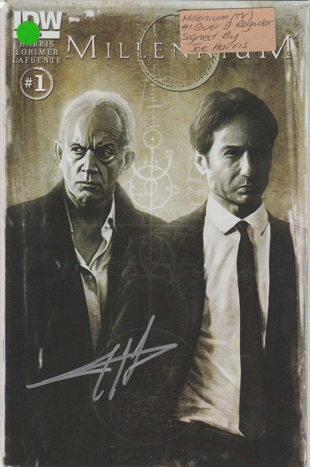Millenium 1 (Cover D) signed by Joe Harris
