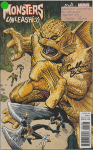 Monsters Unleashed 1 (variant) signed by Cullen Bunn