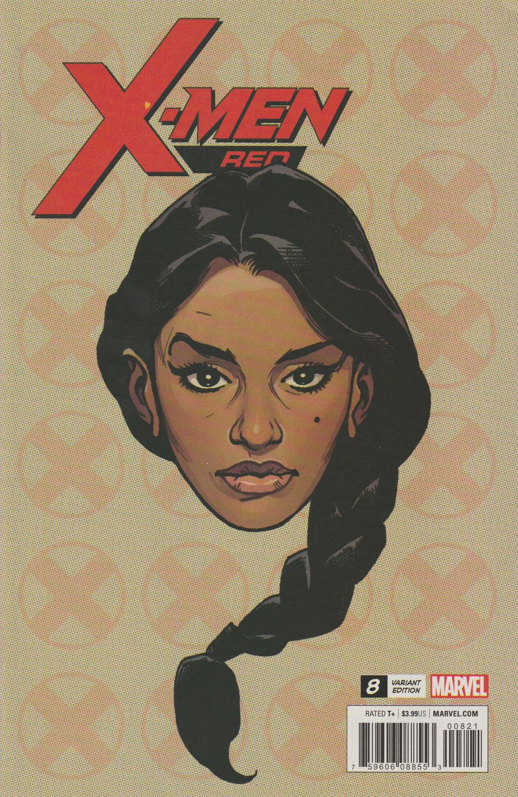 X-Men Red 8 (Headshot variant) 2018