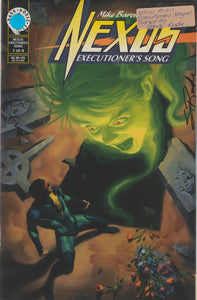 Nexus Executioner's Song 1 signed by Steve Rude