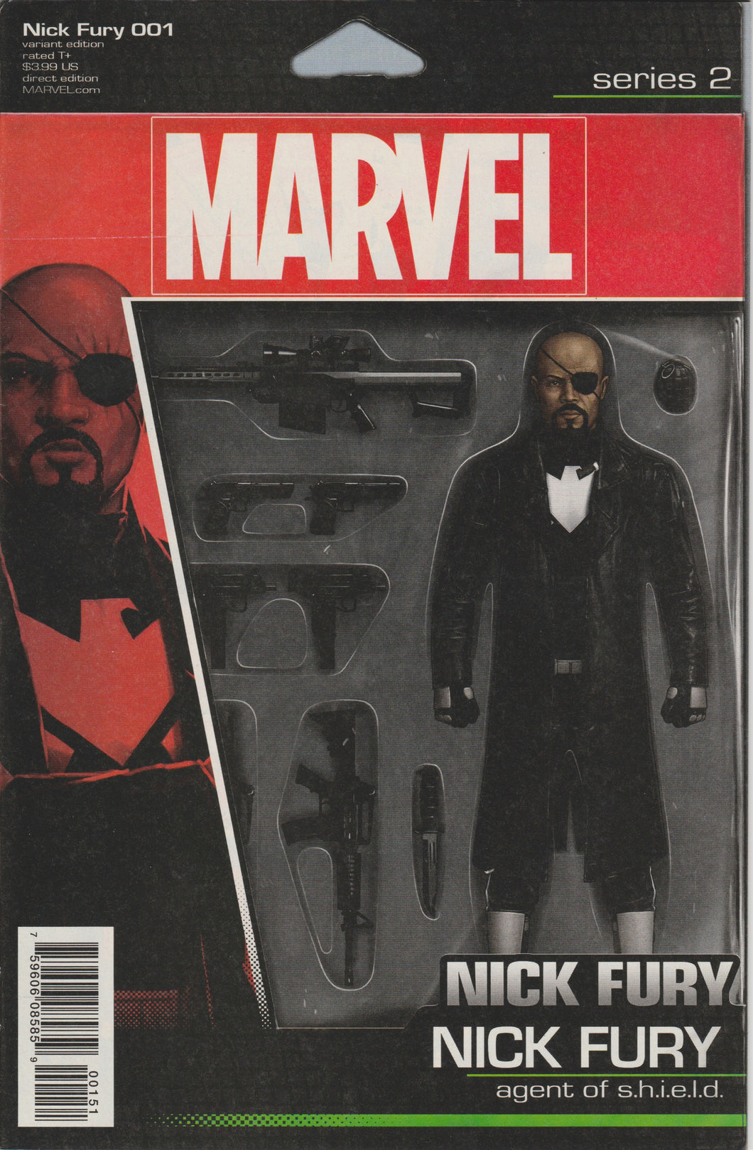 Nick Fury #1 (Action Figure Variant)
