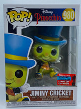 Load image into Gallery viewer, Jiminy Cricket - Pinocchio 2020 Fall Convention (NYCC) limited edition exclusive funko pop
