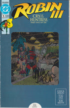 Load image into Gallery viewer, Robin III #5 (Lenticular) signed by Chuck Dixon
