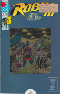 Robin III #5 (Lenticular) signed by Chuck Dixon