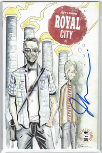 Royal City 1 (Sold out first print) signed by Jeff Lemire (Now optioned for TV)